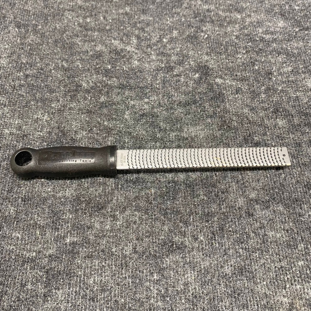 Microplane Classic Series Zester Grater Black Handle Stainless Steel Made in USA